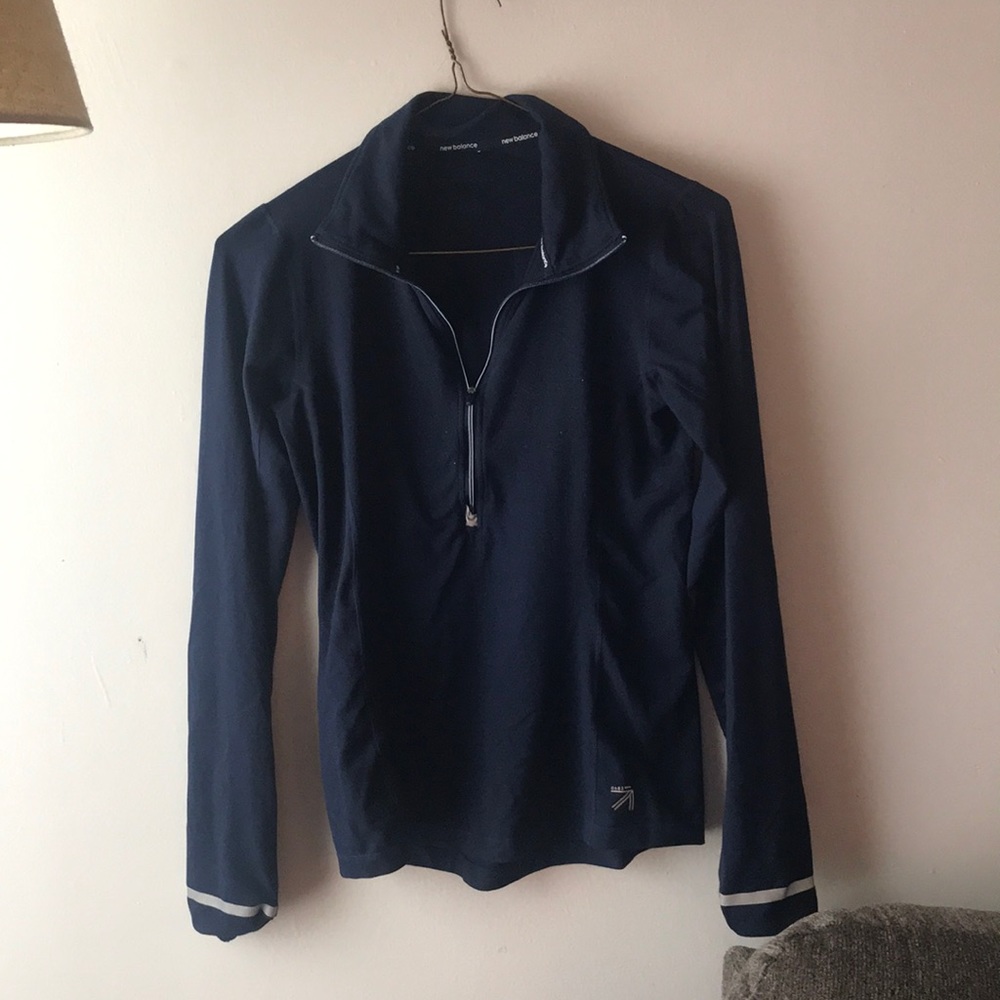 JCrew x New Balance half zip pullover sz S